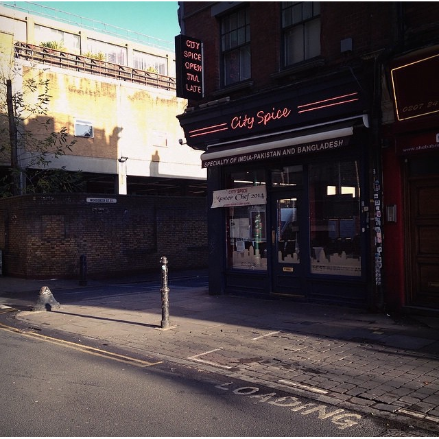 City Spice - Voted Best Indian Restaurant on Brick Lane
