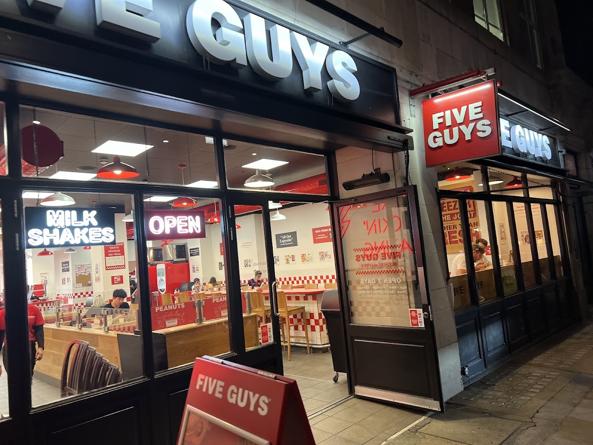 Five Guys Burgers and Fries Oxford Circus